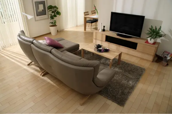 カリモク家具のソファ